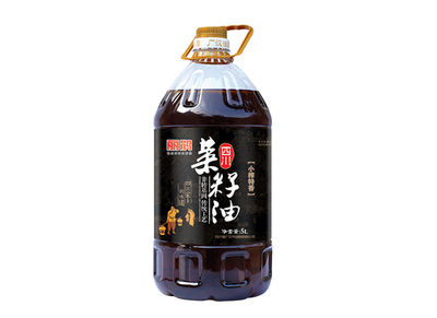 丽鹃牌小榨特香四川菜籽油-5L
